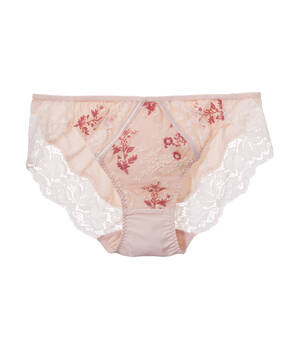 Nice Body Embroidery Flower Shorts